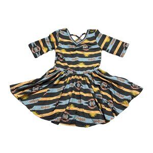 Dot Dot Smile Toddler Girls Size 2T Aztec Print‎ Ballerina Twirl Dress NWT